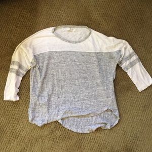 Madewell striped quarter sleeve